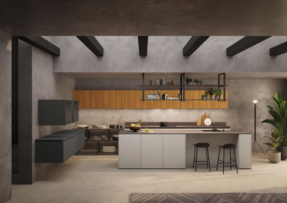 Keukenbedrijf Heerenveen - 05-zerox-sy-ver-loft-nature-oak_zerox-fm-beach-grey-zerox-hpl-xt-clay-dark